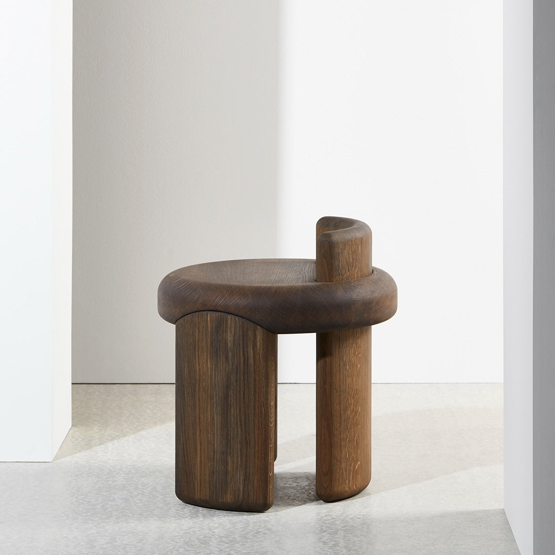 Kafa Wood Stool | Modern Relik