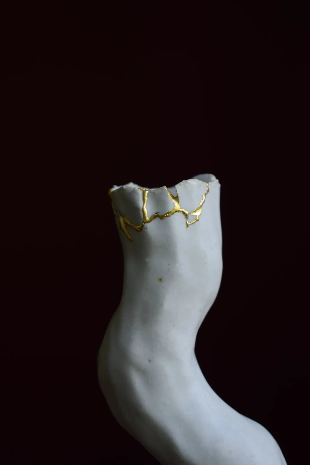 Kintsugi Asymmetry Vessel #23