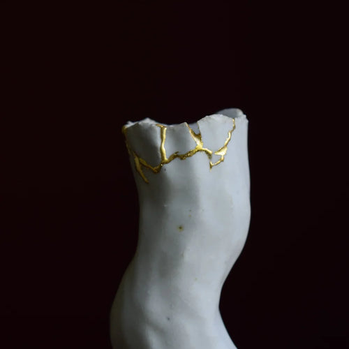 Kintsugi Asymmetry Vessel #23