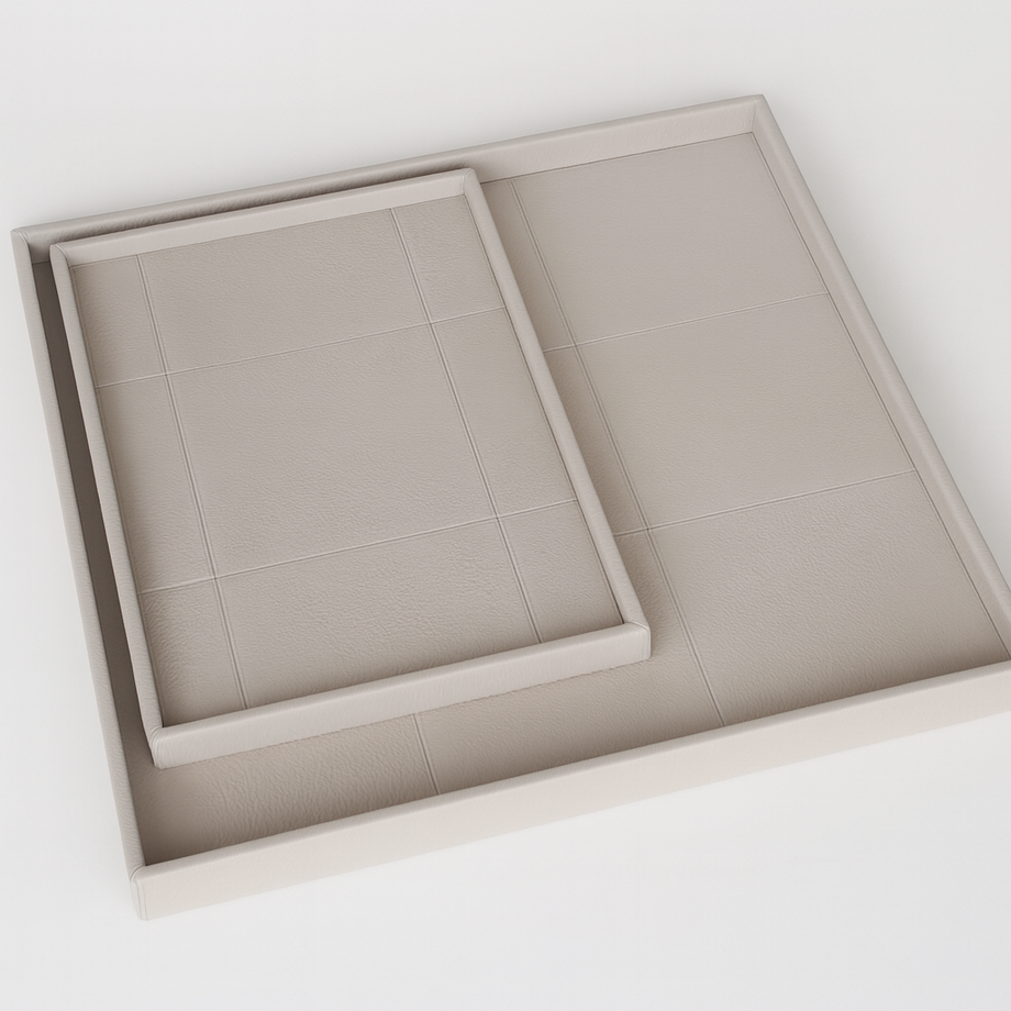 Lamb & Leather Tray