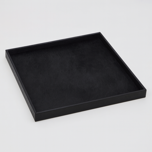 Lamb, Leather & Fur Tray