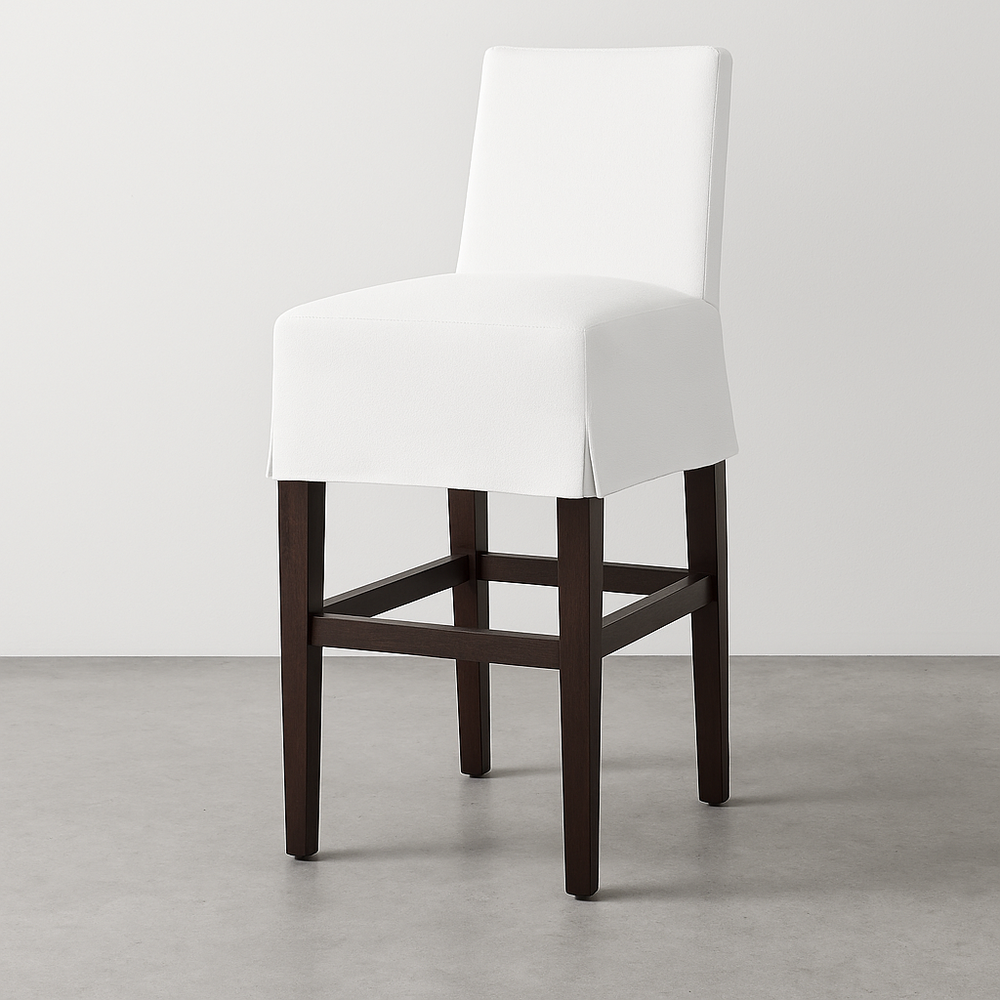 Oppo Slipcovered Counter/Barstool