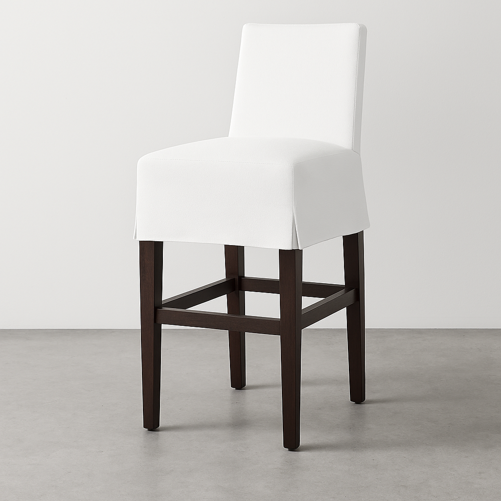 Oppo Slipcovered Counter/Barstool