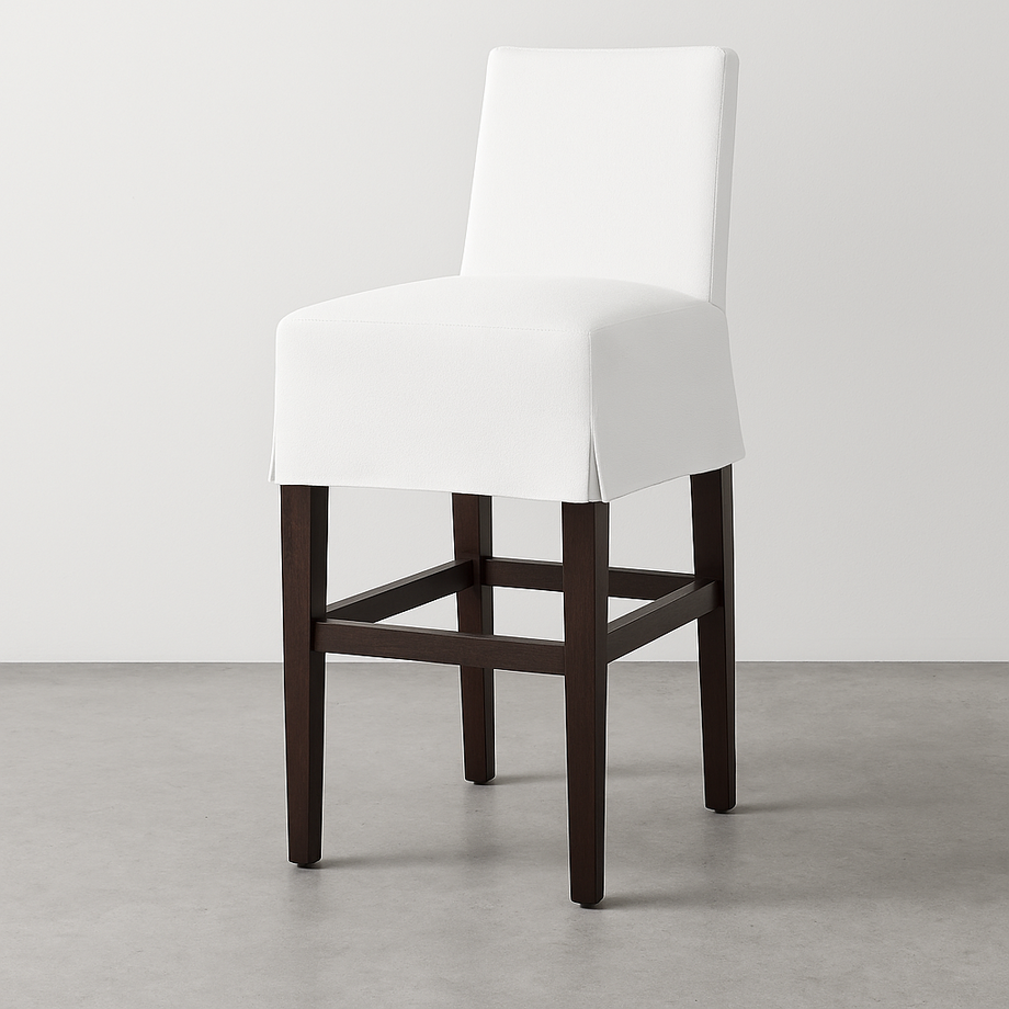 Oppo Slipcovered Counter/Barstool