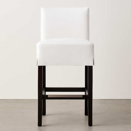 Oppo Slipcovered Counter/Barstool