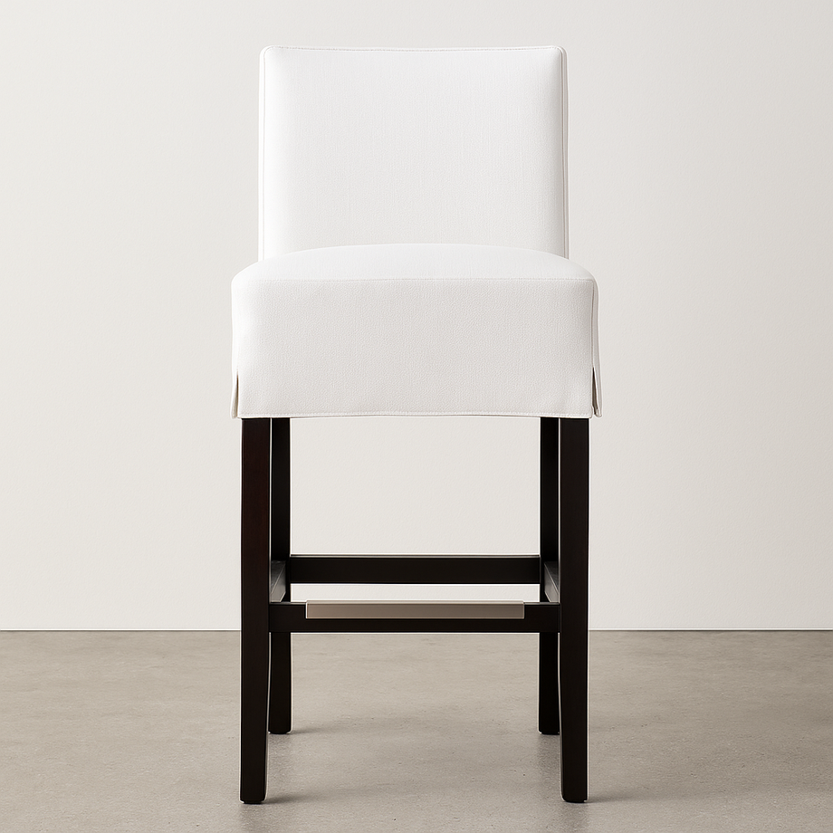 Oppo Slipcovered Counter/Barstool