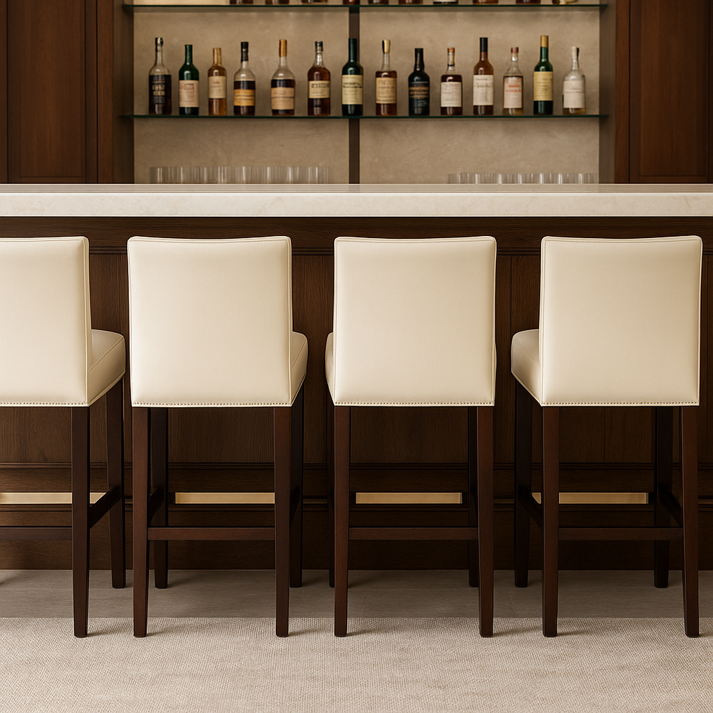 Oppo Leather Counter / Barstool