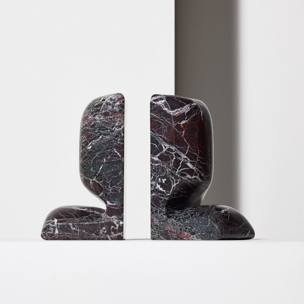Slo Bookend - Nero Marquina, Set/2