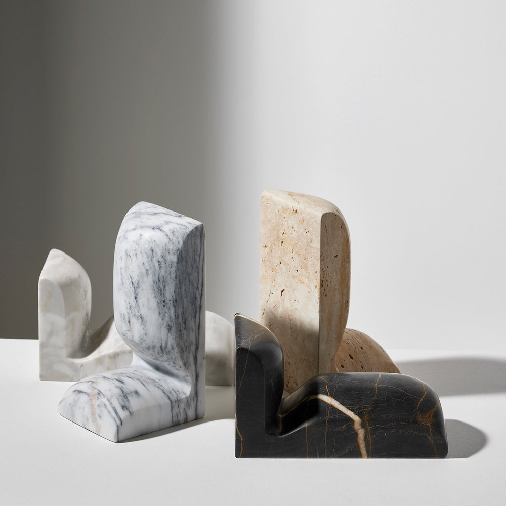 Slo Bookend - White Acquatico, Set/2