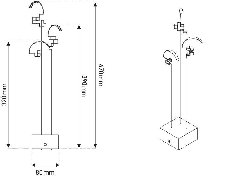 Boucle LED Table Lamp