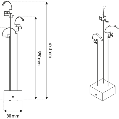 Boucle LED Table Lamp