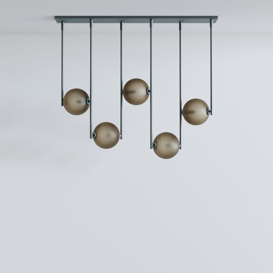 Pendant Buble Equalizer, 5 pc. Row