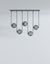Pendant Buble Equalizer, 5 pc. Row