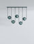 Pendant Buble Equalizer, 5 pc. Row