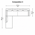 Aquabella Sectional