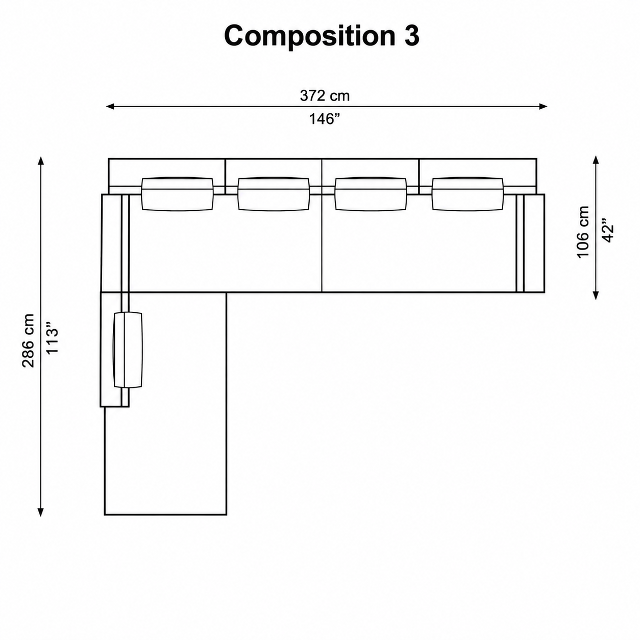 Aquabella Sectional