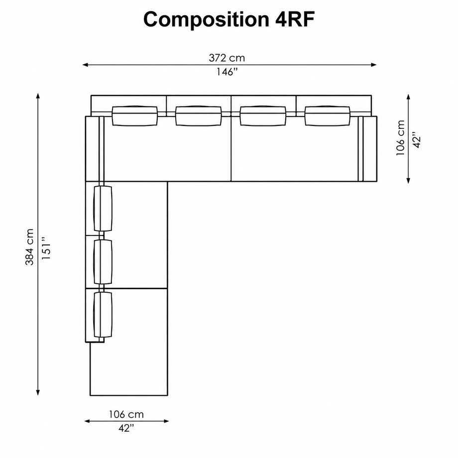 Aquabella Sectional