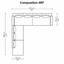 Aquabella Sectional