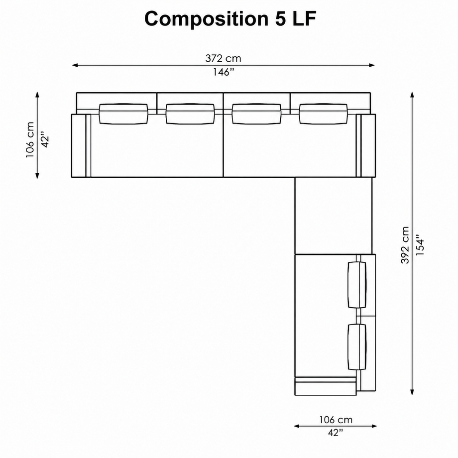 Aquabella Sectional