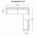 Aquabella Sectional