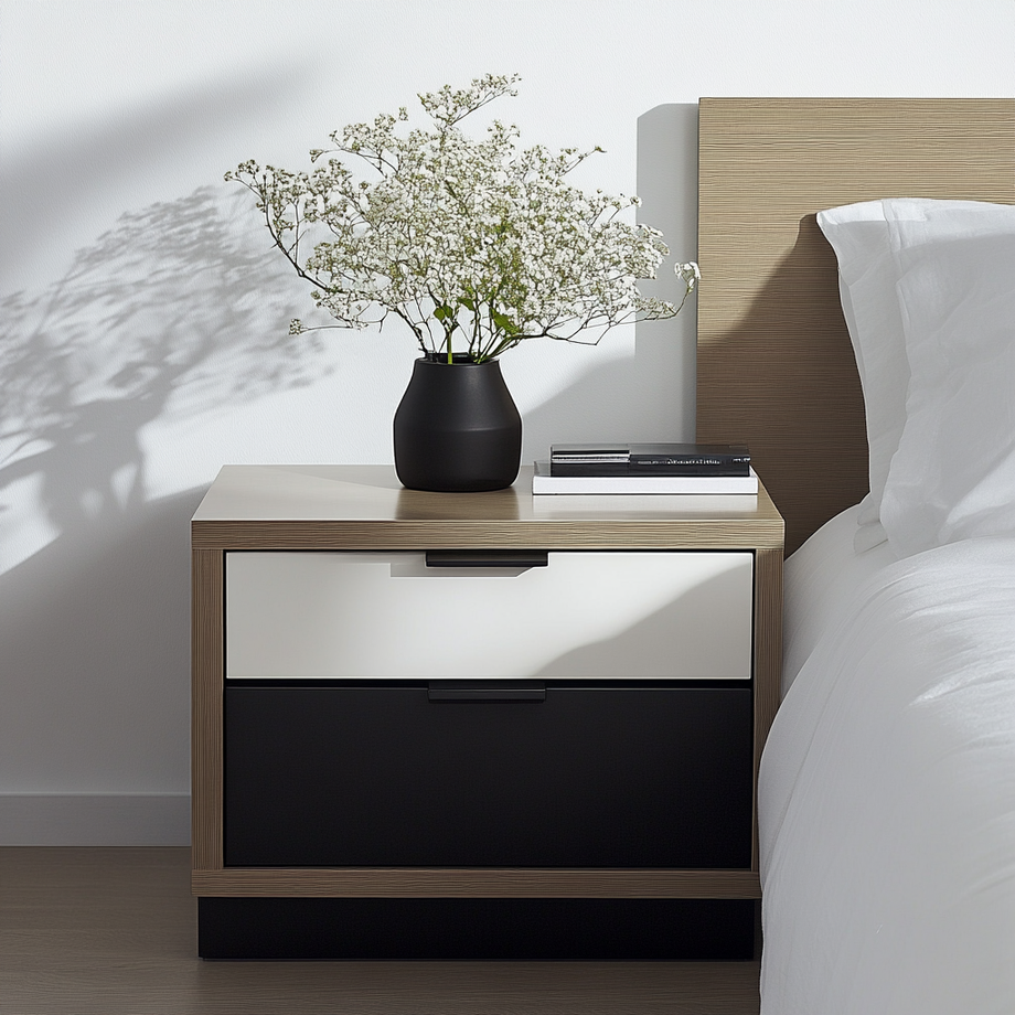 Argent Bedside Table