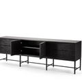 Black Relief Console