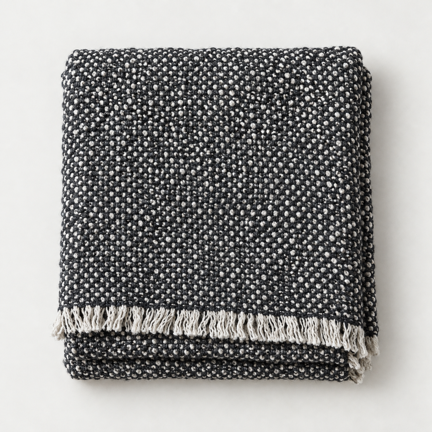 Boucle Linen, Black