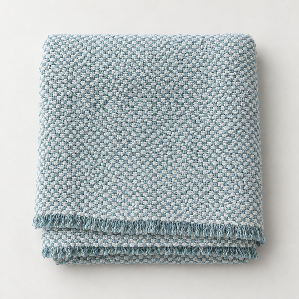 Boucle Linen, Seafoam