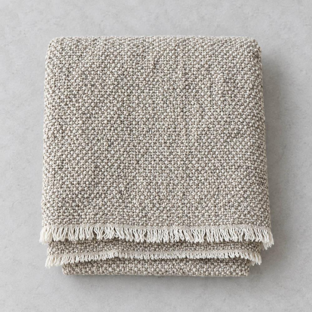 Boucle Linen, Natural