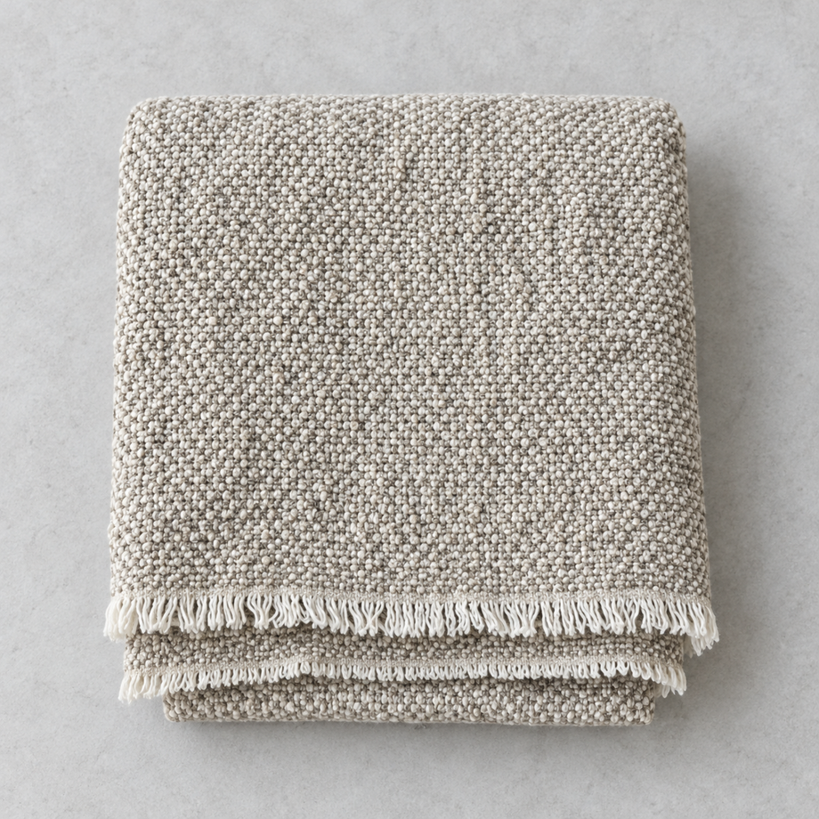 Boucle Linen, Natural