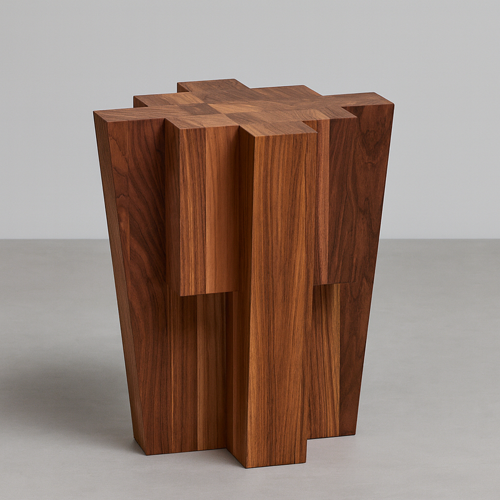 Bunker Side Table, Natural