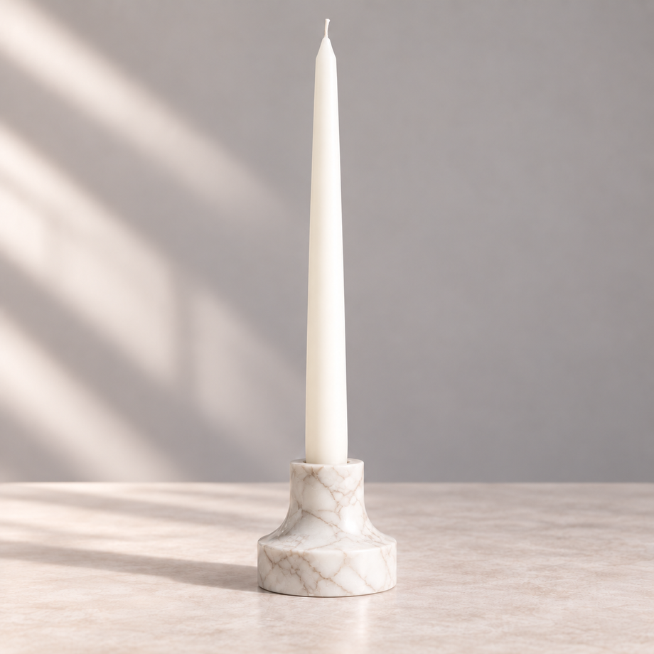 Marble Taper Candleholder