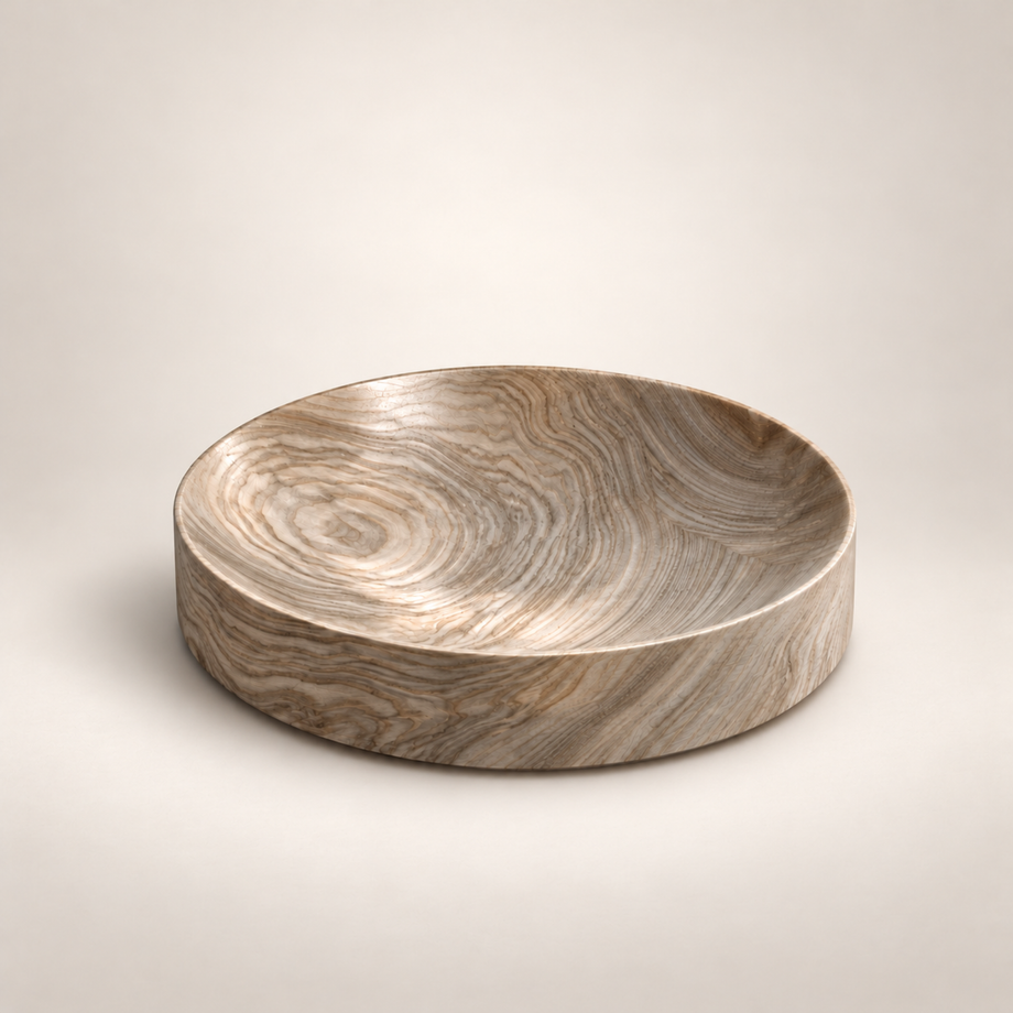 Coupe Tray, Olive Ash