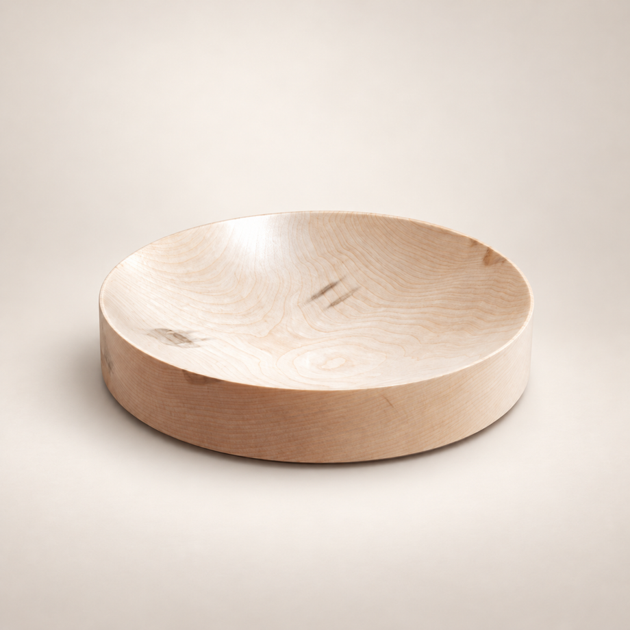 Coupe Tray, American Maple