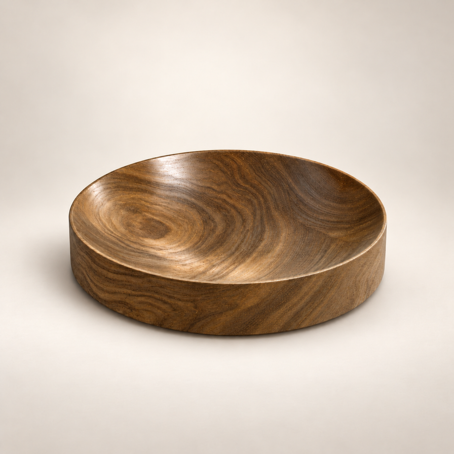Coupe Tray, European Walnut