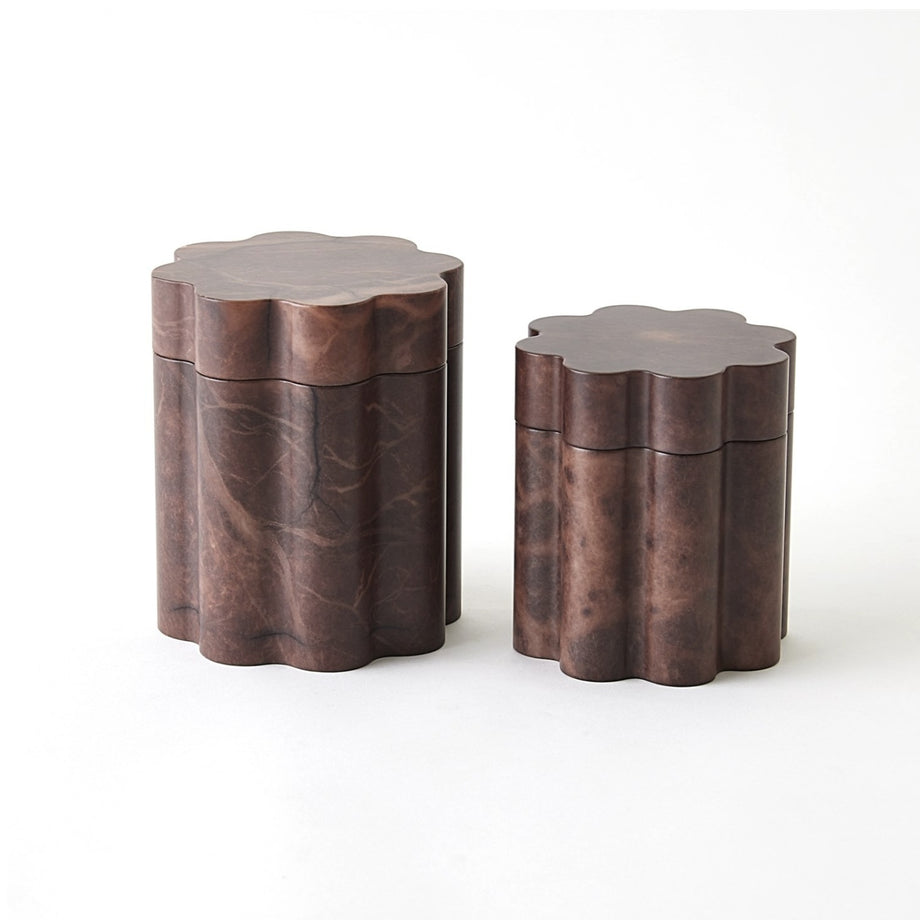 Cumulus Alabaster Boxes - Tall