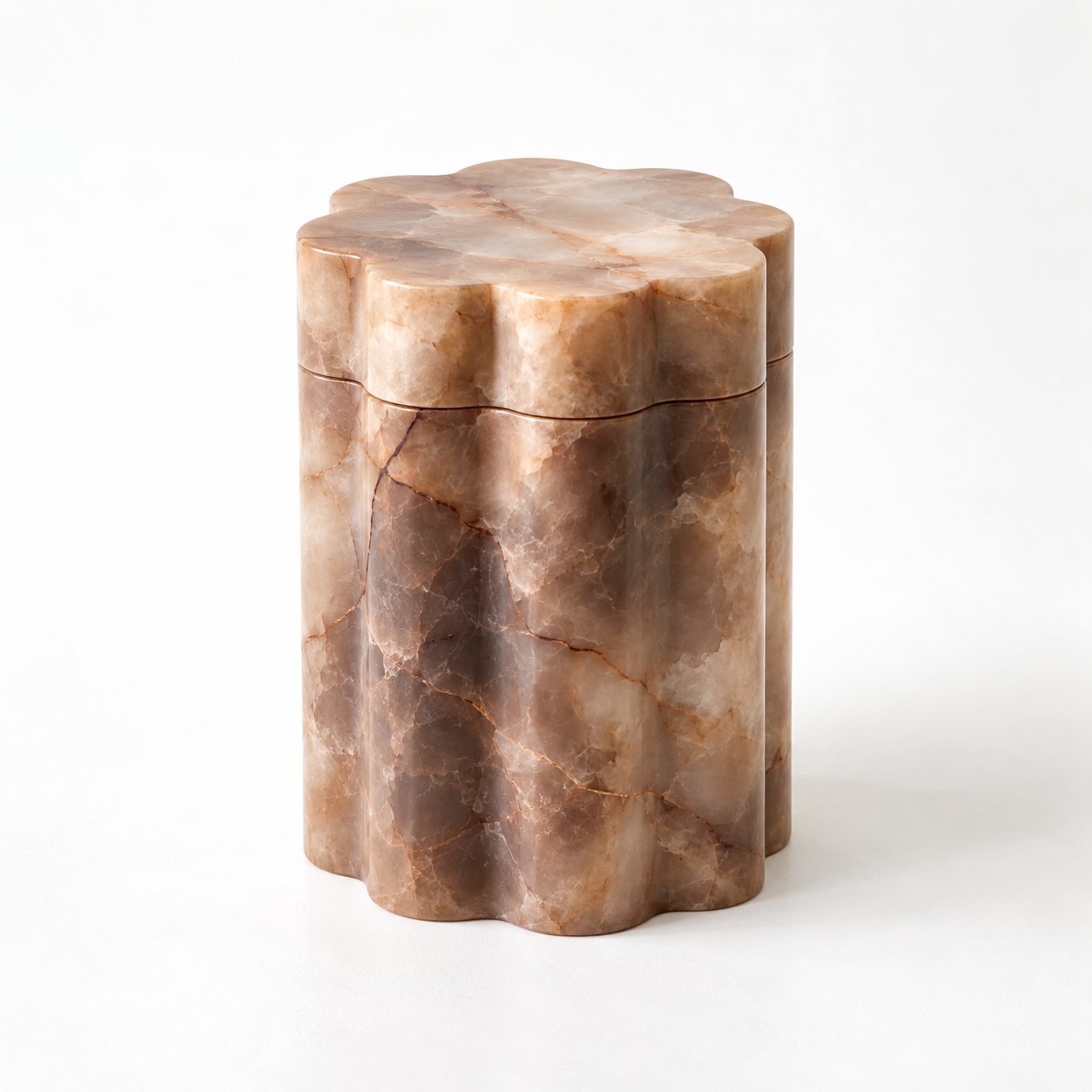 Cumulus Alabaster Boxes, Large
