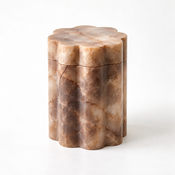 Cumulus Alabaster Boxes, Large