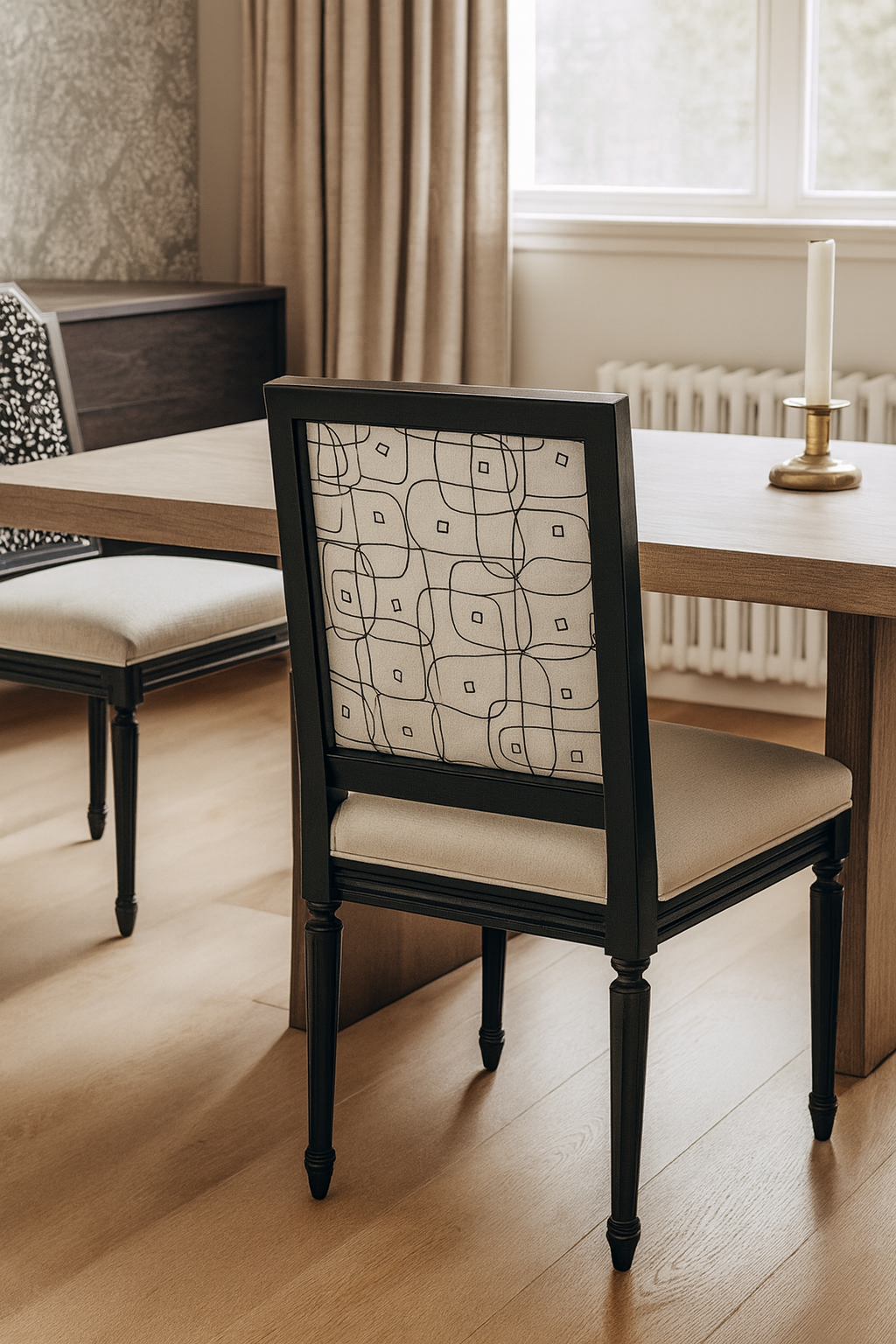 D'Orsey Side Chair, Graphic