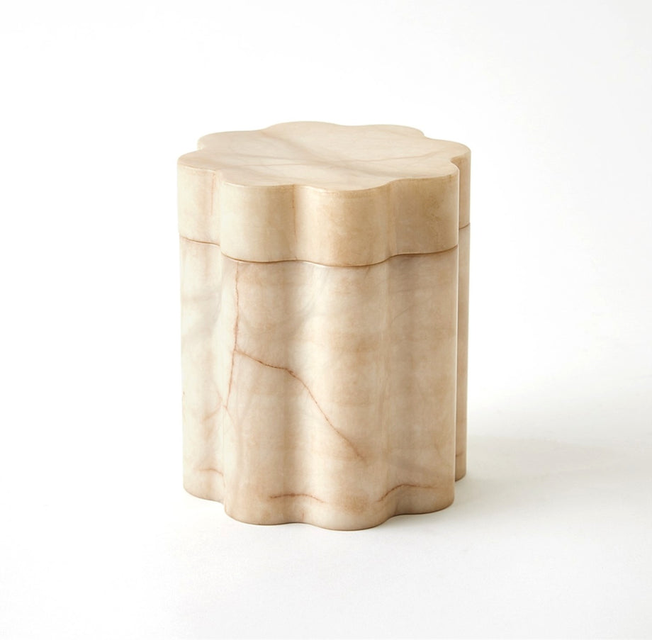 Cumulus Alabaster Boxes - Tall