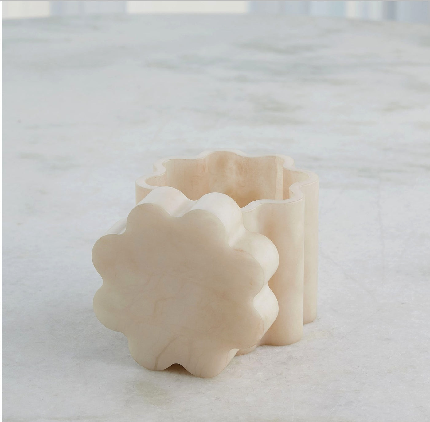 Cumulus Alabaster Boxes - Tall