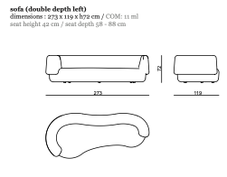 Fao Curved Sofa
