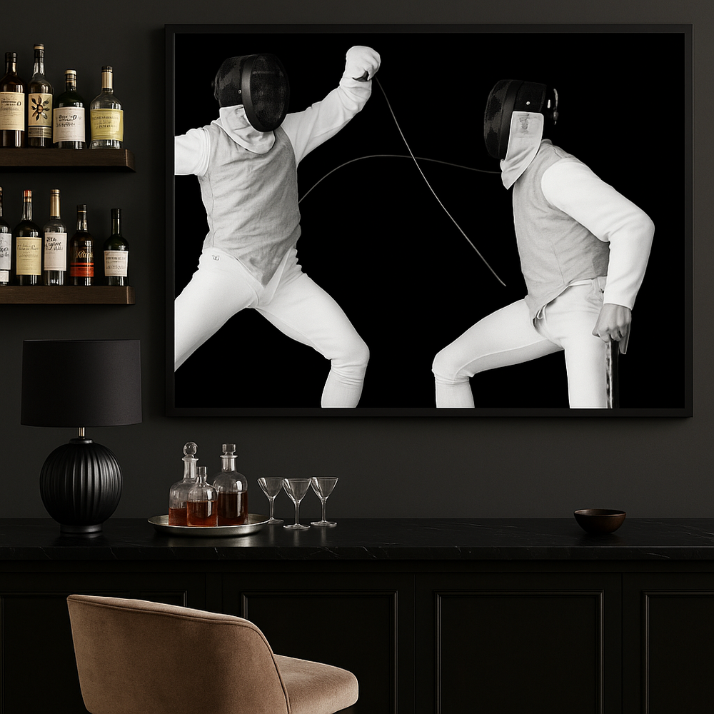 Fencing, New York, 1999