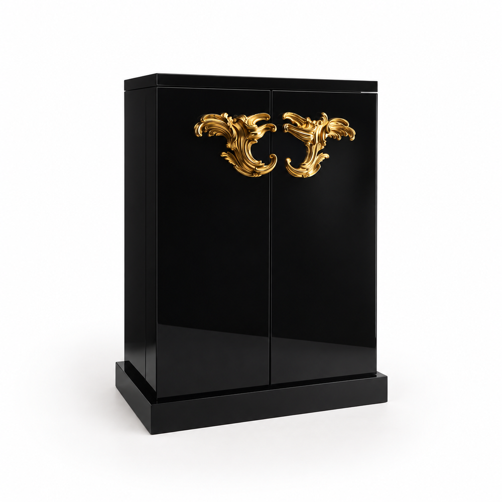 Fragments of History - Lacquered and Gilt Cabinet