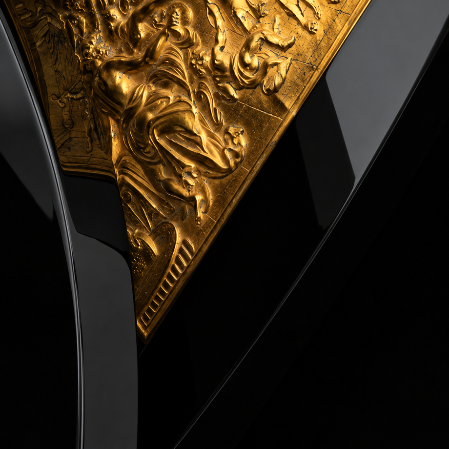 Fragments of History - Lacquered and Gilt Cabinet