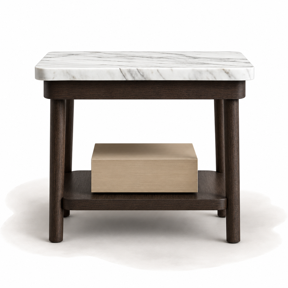 Gossamer Bedside Table