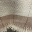 Linen Alpaca Throw in White and Gold