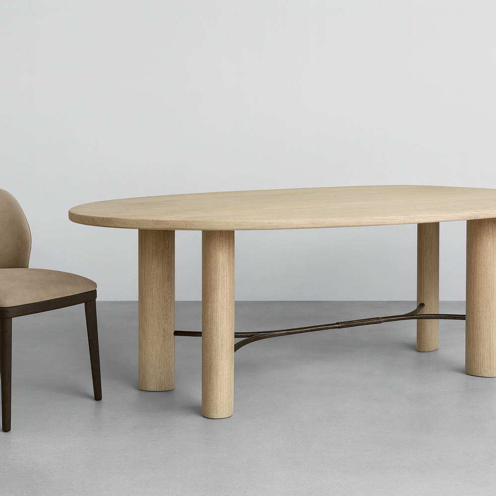 Hub Oval Table