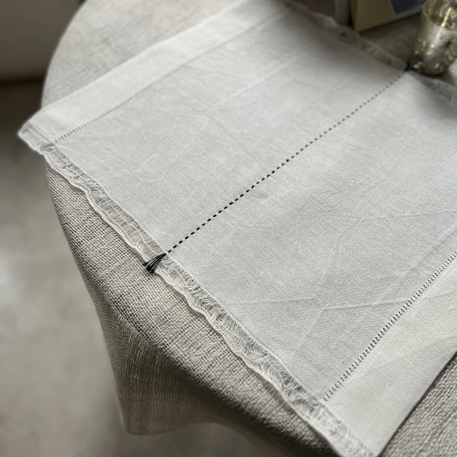 Linen Ieva Placemat, White