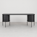 Jef Desk, Oak & Hammered Iron